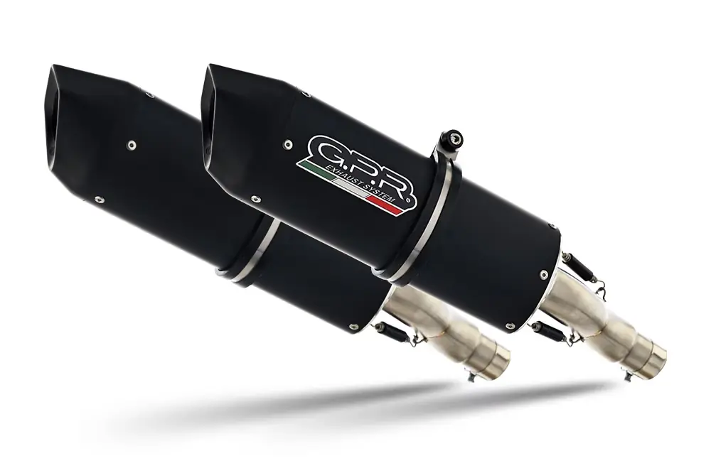 Geprüft GPR Endschalldämpfer Ducati MonsTEr 400 1993/2000 FURORE NERO DSP