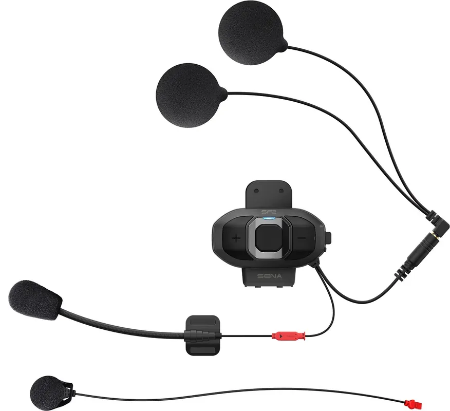 SENA SF2 Bluetooth‑Motorrad‑Kommunikationssystem, Einzelpack Preisknaller