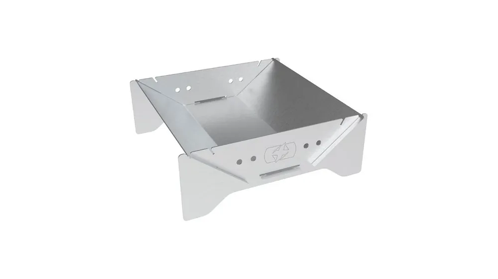 Preisreduziert Oxford Grill / Feuerstelle aus Edelstahl 28 x 28,5 cm