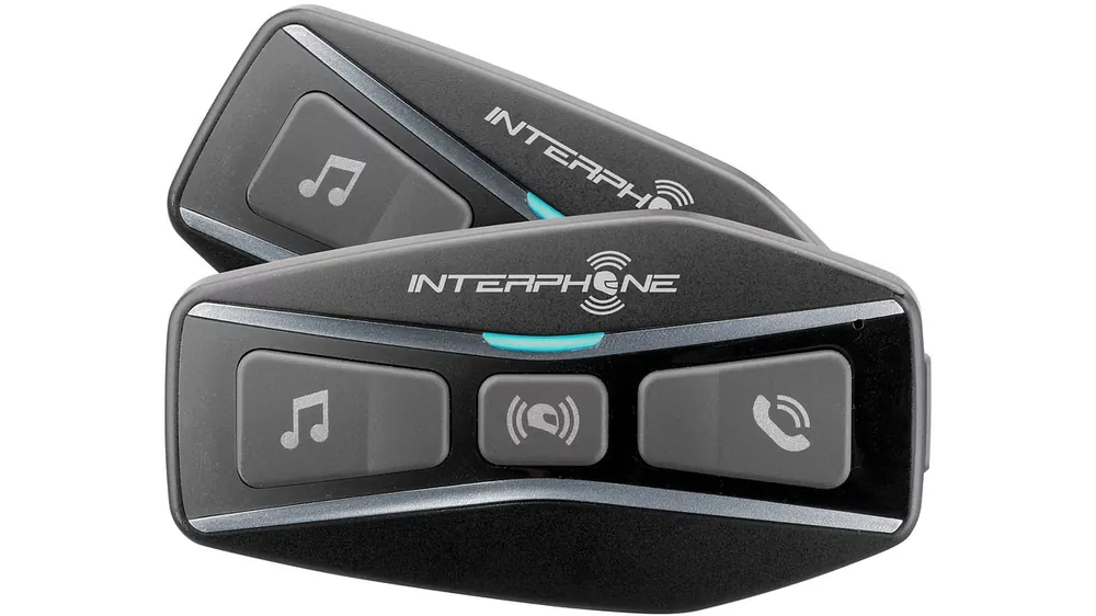 Top-Seller INTERPHONE Helmkommunikationssystem U-Com 4 Double-Kit, inkl. Zubehör