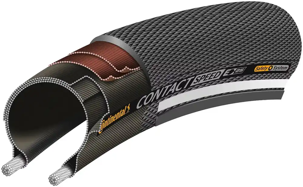 Preiswert Continental Contact Speed Reifen 26 × 1,30" schwarz Reflex