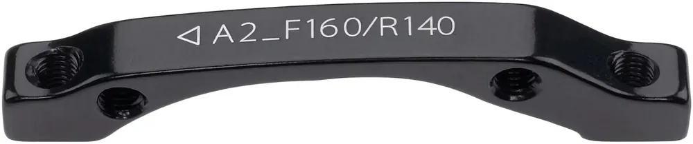 Garantierte Lieferung Tektro Adapter IS für Post Mount 160 mm vorne 140 mm hinten schwarz