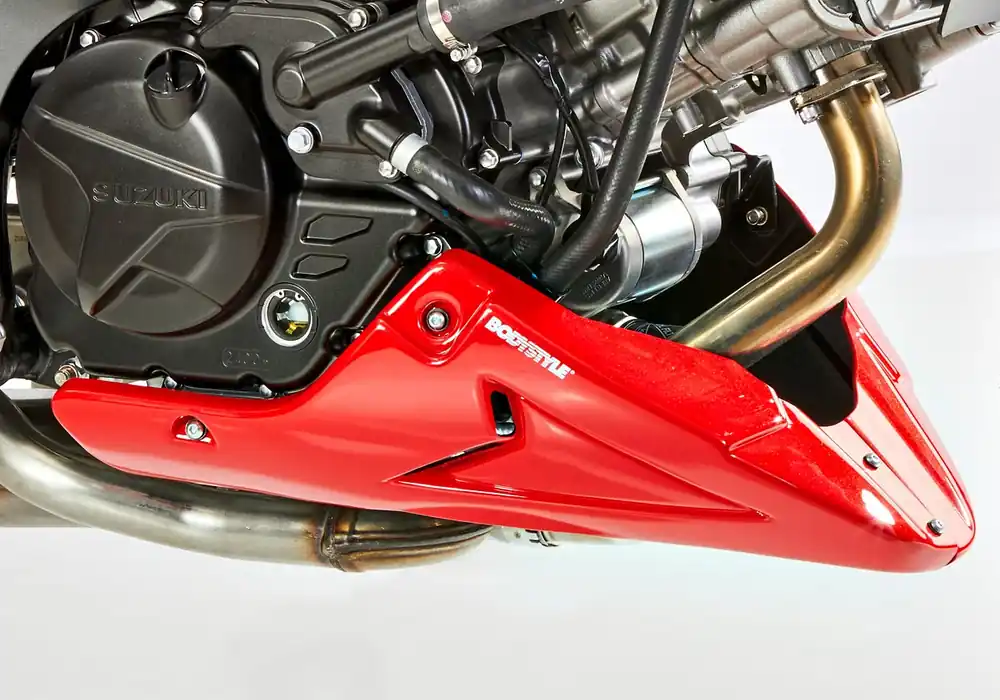 Günstig BODYSTYLE Sportsline Bugspoiler ABS Kunststoff grau für SUZUKI SV 650, SV 650 X