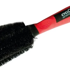 Cyclon Bürste Two Prong Bush schwarz/rot Top-Seller