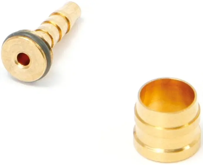 Tektro Bremsleitungs-Kit 5,5 mm gold Geprüft
