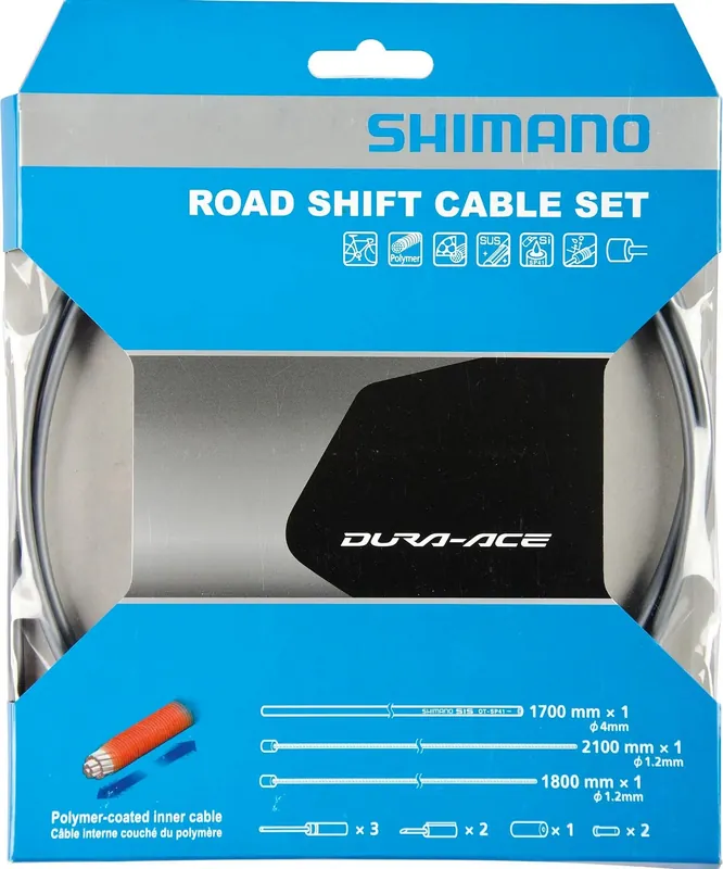 Shimano Schaltzug-Set Dura Ace BC-9000 high-tech grau Direkt Vom Hersteller