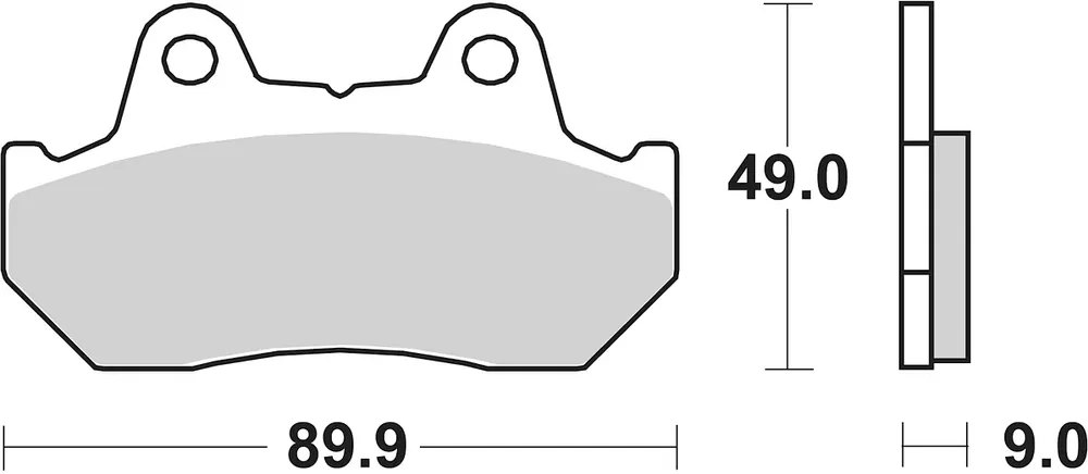 SBS Bremsbelag 572DCC Road Racing Classic Dual Carbon Günstig