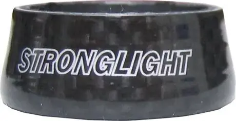 Stronglight Spacer 1 1/8 Zoll 15 mm schwarz Billig