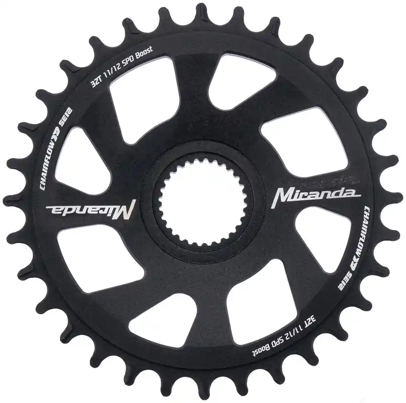 Miranda Kettenblatt Chainflow 3D SE12 32 Zähne schwarz Top-Preis