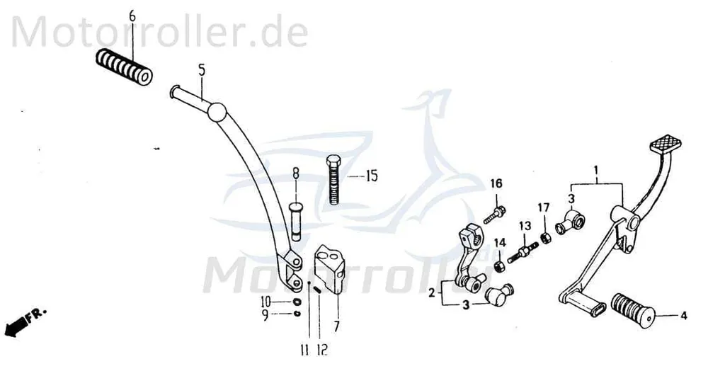 Chunlan Chopper Schraube M6x20mm 125ccm 4Takt GB5786 Bundschraube Maschinenschraube Flanschschraube Flansch-Schraube Maschinen-Schraube Abverkauf