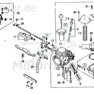 Chunlan Chopper Hauptdüse 88 125ccm 4Takt 244FM.14.06-11 Nadeldüse Dosierdüse Vergaser Vergaser-Düse Einstelldüse Haupt-Düse Motorrad Must-Have