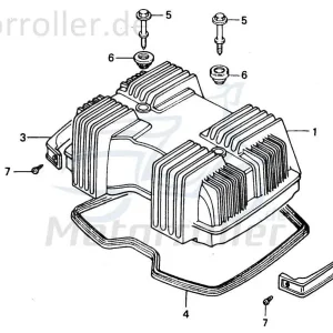 Chunlan Chopper Gummihalter 125ccm 4Takt 244FM.01.07-03 Haltegummi Gummiträger Motorrad Moped Ersatzteil Service Inpektion Direktimport Direkt Vom Hersteller