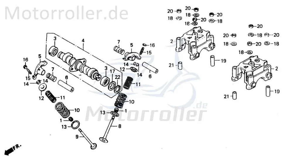 Highlight Chunlan Chopper Spannstift 125ccm 4Takt 244FM.01.06-05 10X28mm Spannschraube Spannbolzen Spannwelle Motorrad Moped Ersatzteil Service
