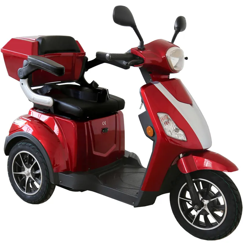 Elektroroller Scoody E3 Trike Y2 rot 25 km/h Preis Gesenkt