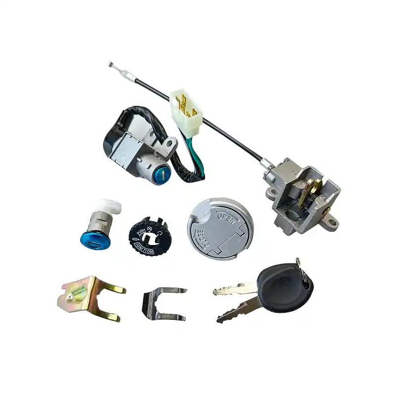 Schlosssatz für Tankdeckel mit Belüftung Rex 50ccm 4Takt 700572 Tankverschluss Tank-Verschluss Tank-Deckel Schloss-Set Zünd-Schloss Kracherpreis