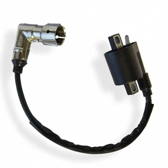 Zündspule 1 Pin und Zündkabel 50ccm 2Takt Zündung 7.810.019-5 Zündmodul Kerzenstecker Zünd-Kabel Zünd-Spule Kerzen-Stecker Zünd-Modul Preis Gesenkt