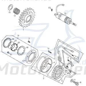 Solange Der Vorrat Reicht Adly Zündimpulsgeber ATV 300 Crossroad Sentinel Quad 272ccm 4Takt 272ccm-4Takt UTV Ersatzteil