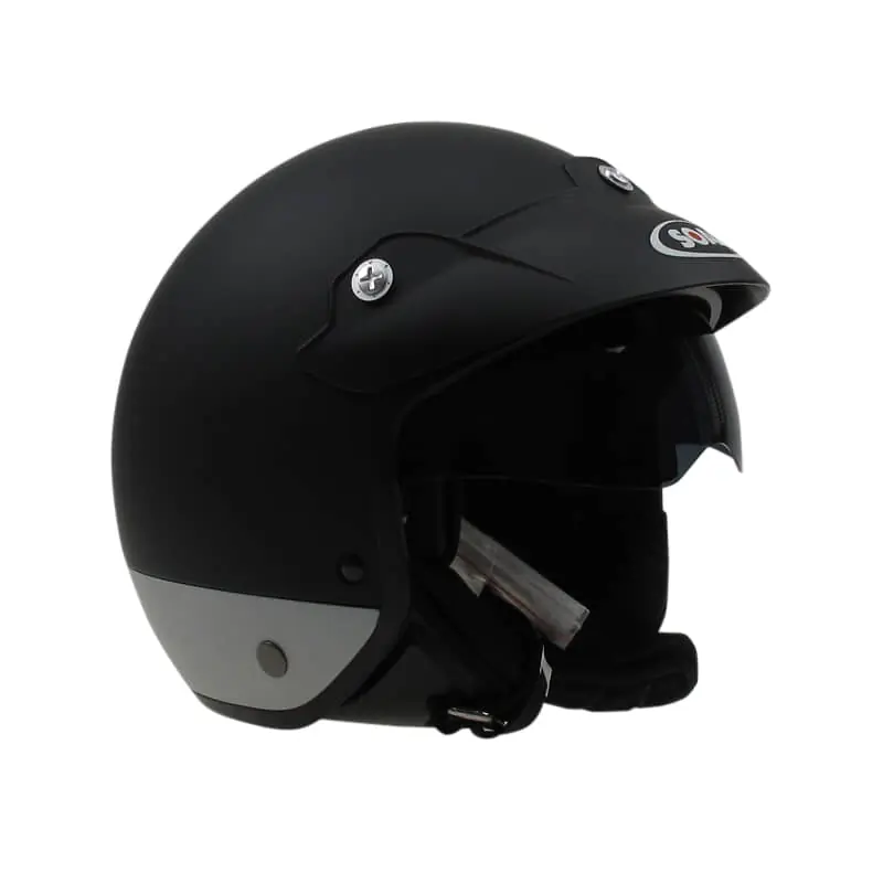 Jetzt Kaufen Helm LEV Sprint Black silver Matt M 80220023