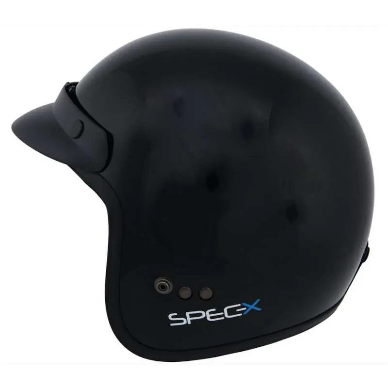 Jethelm SPEC-X "SX-20.01" schwarz Größe 55/56/S Rollerhelm Motorradhelm Schutzhelm Sturzhelm Finale Aktion