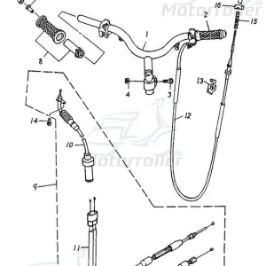 Jetzt Bestellen Adly Cat 50 Halter Befestigung 50ccm 2Takt 11353-116-001 Halterung Haltebügel Halteblech Halte-Blech Halte-Bügel Minarelli liegend