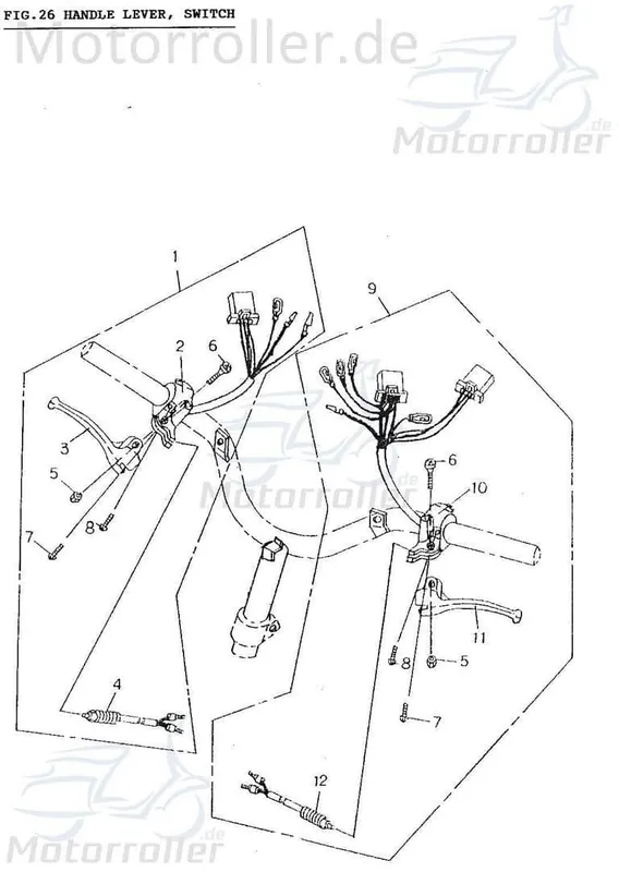 Adly Schraube 5x25mm Innensechskant-Schraube 50ccm 2Takt Innensechskantschraube Maschinenschraube ATV Neu Im Sortiment