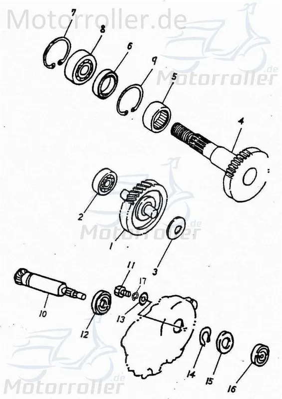 Adly Unterlegscheibe 12.3x29x0.5mm Distanzscheibe 50ccm 2Takt Distanzhalter U-Scheibe Washer Beilagscheibe Ausgleichsscheibe Scooter Geprüft