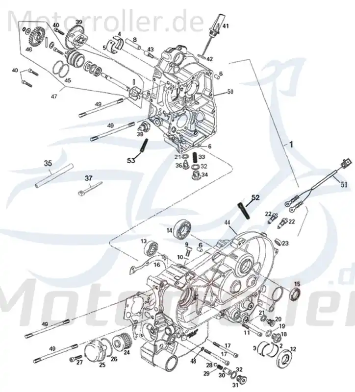 Adly ATV 220 Crossroad Sentinel Ölfilter 15412-179-000 Oilfilter Ölsieb Ölreiniger Ölfiltersieb Öl-Filter Öl-Reiniger Oil-Filter Highlight