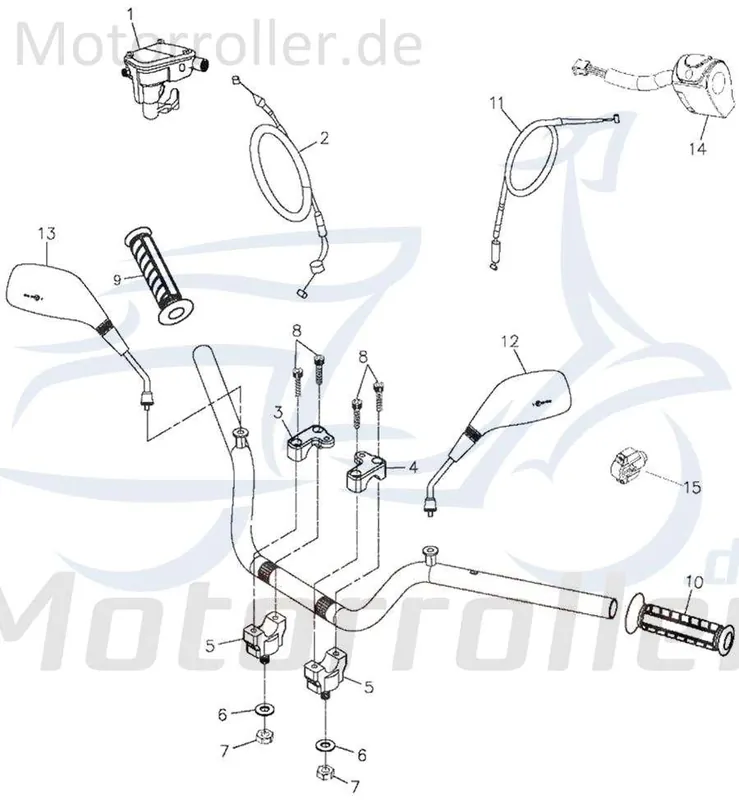 Heißes Angebot Adly ATV 220 Crossroad Sentinel Kombischalter 35200-179-00A Schaltereinheit Lenkerarmatur Quad Ersatzteil Service