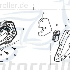 Sichere Zahlung Luftfilter kompl. GZ Filter DAE-17200-SE5-RB00