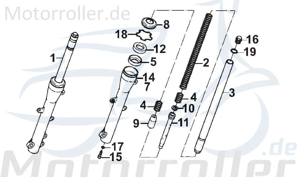 Gabelbein rechts NS/Ot.99/00 DAE-51400-SA1-0100-EU Direktkauf