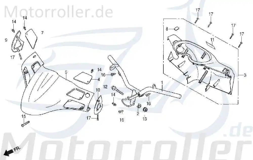 Lenker Ot/00 ab Fin FKY400975 DAE-53100-SA1-RB00 Geprüft