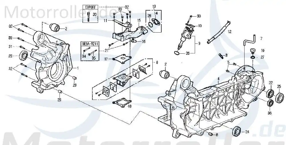 Getriebe-simmerring 30x42x7 DAE-91204-SA1-0000 Sale