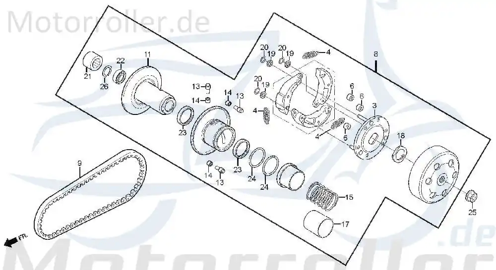 Expressversand O-Ring 42.6 x 2,4 Dichtung Kupplung DAE-91351-SA1-0000
