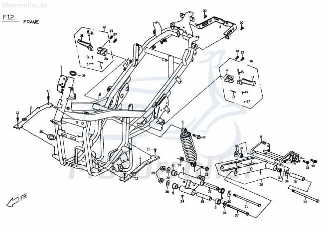 Schneller Versand PGO Verbindungsplatte Nummernschild G-Max M2421410000 Halterung Befestigung Halter Halteplatte Kennzeichen