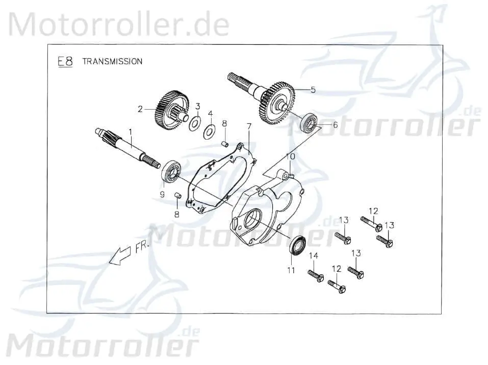 Sichere Zahlung PGO Antriebswelle T-Rex 110 Antriebsachse Roller 110ccm 2Takt Ausgangswelle Getriebeausgangswelle Getriebewelle Eingangswelle Scooter