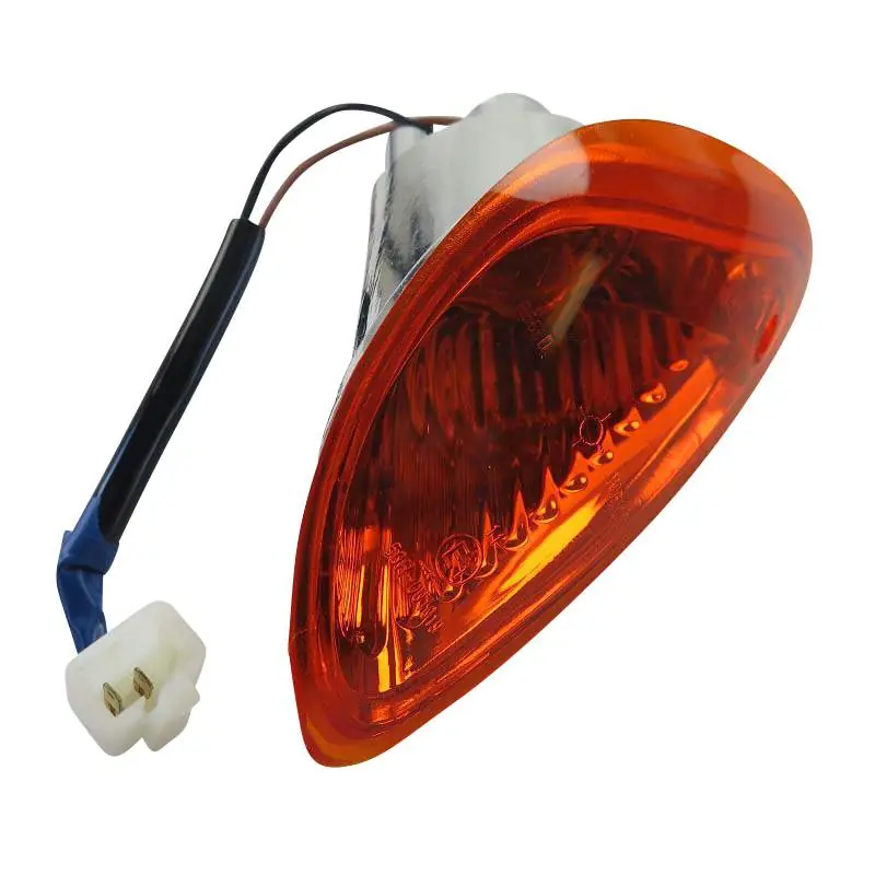 PGO Rodoshow 50 Blinker rechts vorn 50ccm 2Takt P566D0100001 orange Signalleuchte Blinklicht Blinkleuchte Fahrtrichtungsanzeiger Winker Direkt Vom Hersteller