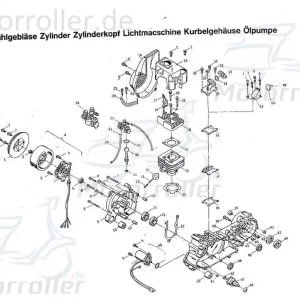 Sonderangebot Zylinderkopfdichtung Abdichtset PGO B4000011946