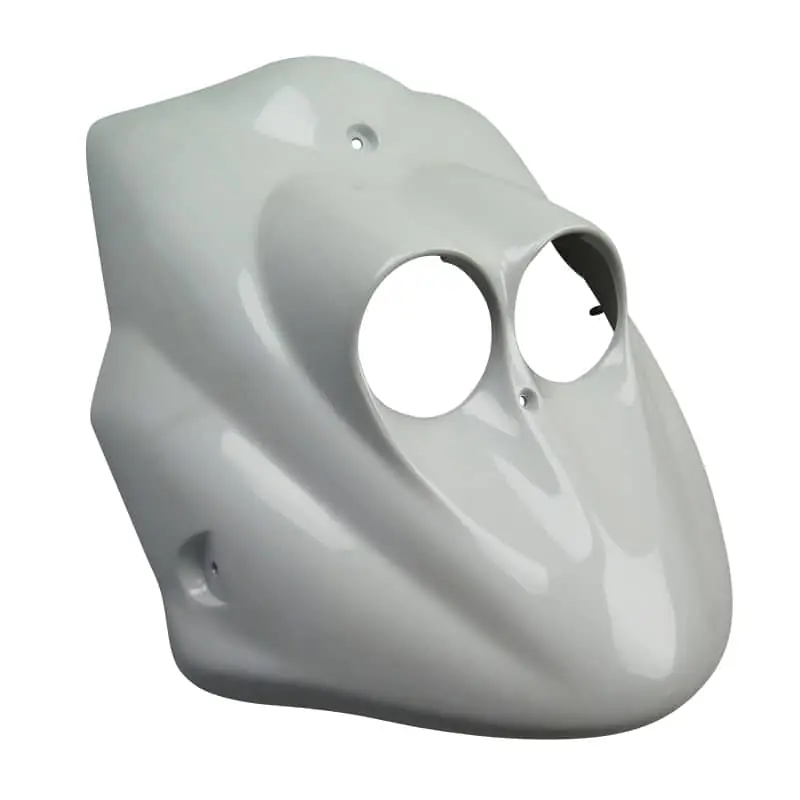 Rabatt SMC Frontverkleidung weiß Frontschürze 51151-PAF-0008 Frontmaske Front-Cover Lenkerverkleidung Front-Schürze Wetterschild Dekorblende