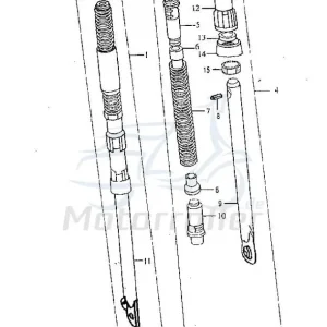 Jincheng JC 50 Monkey Repl. Schraube 50ccm 4Takt 51351-A0300 Bundschraube Maschinenschraube Flanschschraube Flansch-Schraube Scooter Neue Kollektion