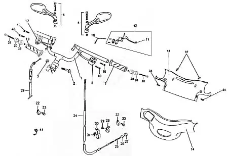 Schraube Qingqi QM125T-10AB Maschinenschraube FIG-18C-3A Bundschraube Flanschschraube Flansch-Schraube Maschinen-Schraube Bund-Schraube Geprüft
