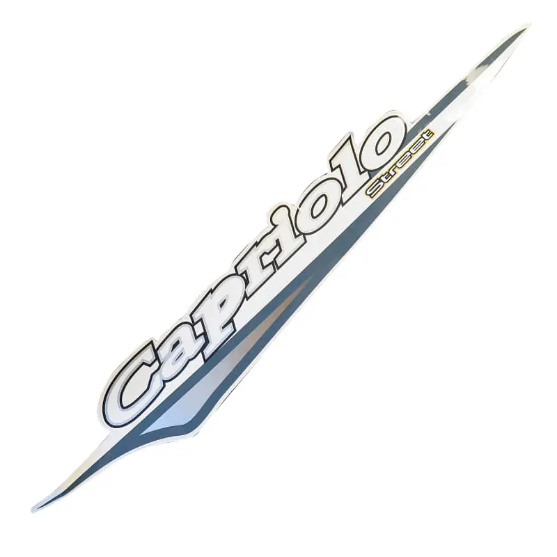 Nur Heute Aufkleber hinten Capriolo Street 85168