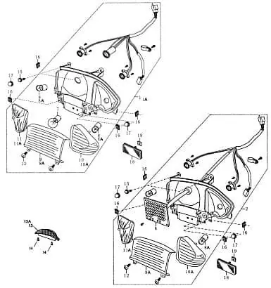 Federmutter 4,2mm Rex Off Limit Klemmmutter Scooter 87181 Blechmutter Karosserieklammer Karosseriemutter 50ccm-4Takt Moped Ersatzteil Preisreduziert