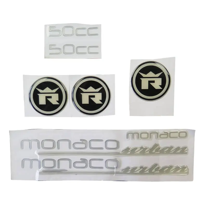 Rex RS450 Dekorsatz Aufkleber Sticker 50ccm 4Takt 706329 Aufkleber-Set Deko-Set Aufklebersatz Dekoraufkleber Kit Scooter Monaco 125 Rabatt
