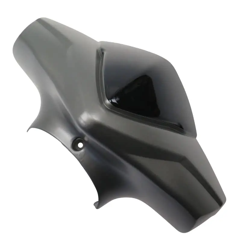 Bestseller Rex Monaco 125 Lenkerverkleidung schwarz glanz/titanium matt 709078 Frontverkleidung Frontschürze Frontmaske Lenkerabdeckung