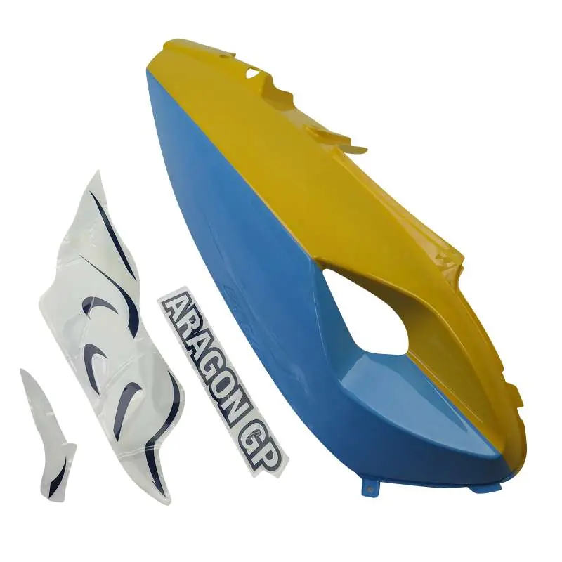CPI Aragon 50 GP Seitenverkleidung gelb-blau Roller 50ccm 2Takt 730375 Seitendeckel Seitenabdeckung Seitenleiste Seiten-Verkleidung Seiten-leiste Sonderangebot