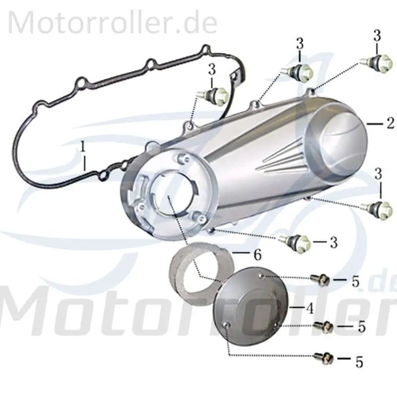 Angebot Kreidler Martinique 125 Dichtung 125ccm 4Takt 31180104-1 Abdichtung SEAL Gasket 125ccm-4Takt Scooter Ersatzteil Service Inpektion