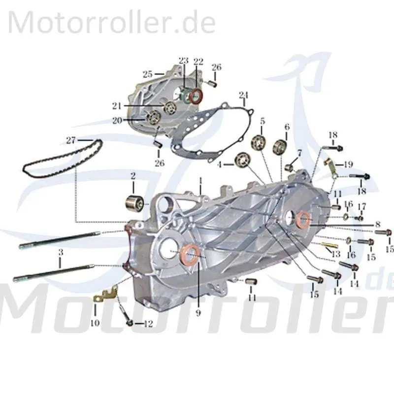 Preisreduziert Kreidler Martinique 125 Unterlegscheibe 125ccm 4Takt 704713 Distanzhalter U-Scheibe Washer Beilagscheibe Ausgleichsscheibe 125ccm-4Takt