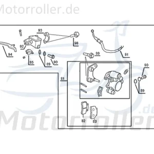 Begrenztes Angebot Halbschelle Bremsgeberzylinder schwarz 740945