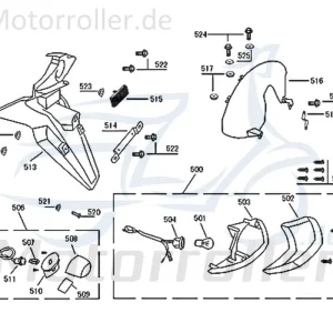 Bundschraube M6x12mm Jonway Florett 2.0 50 City Roller 741013 Maschinenschraube Flanschschraube Flansch-Schraube Maschinen-Schraube Top-Preis