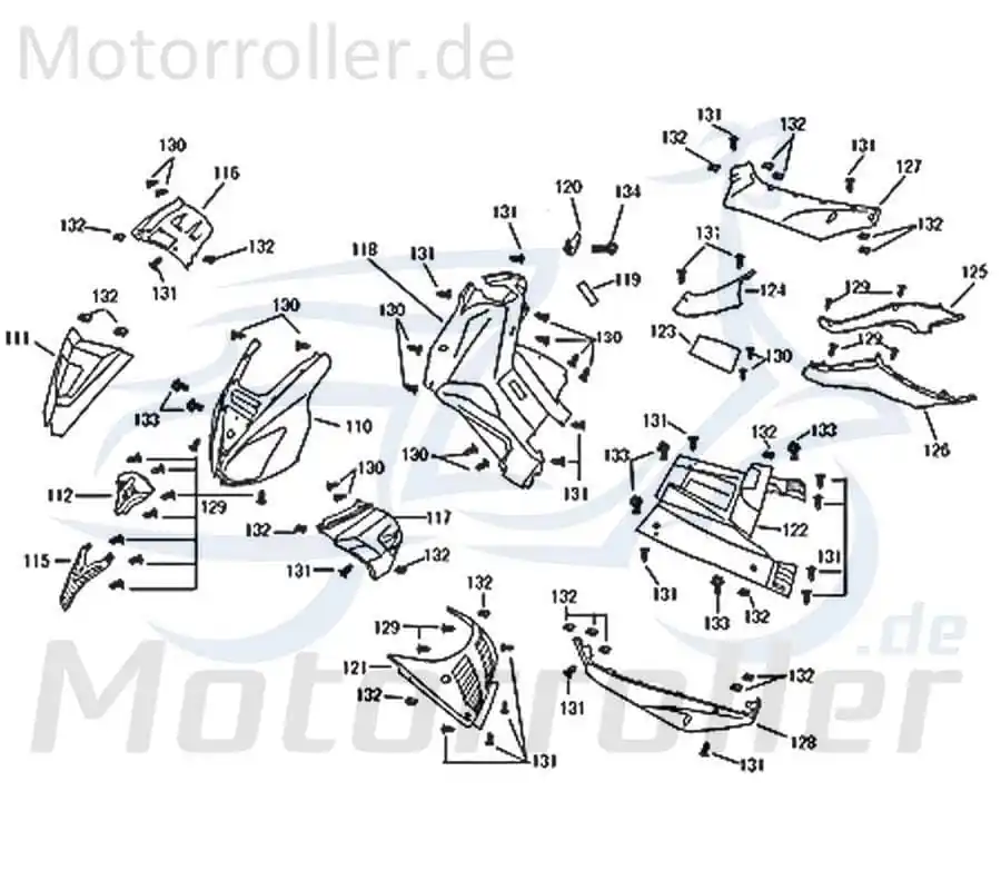 Kreidler Florett 2.0 50 City Tunnelverkleidung 50ccm 2Takt 64403-F22-9000 rechts weiß Tunnelcover silbern Minarelli liegend ZNEN Jetzt Kaufen